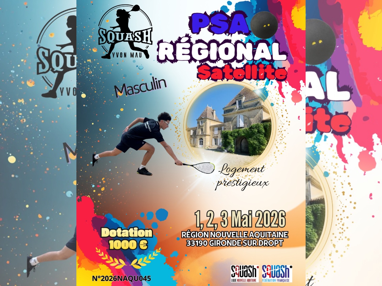 Tournoi professionnel squash