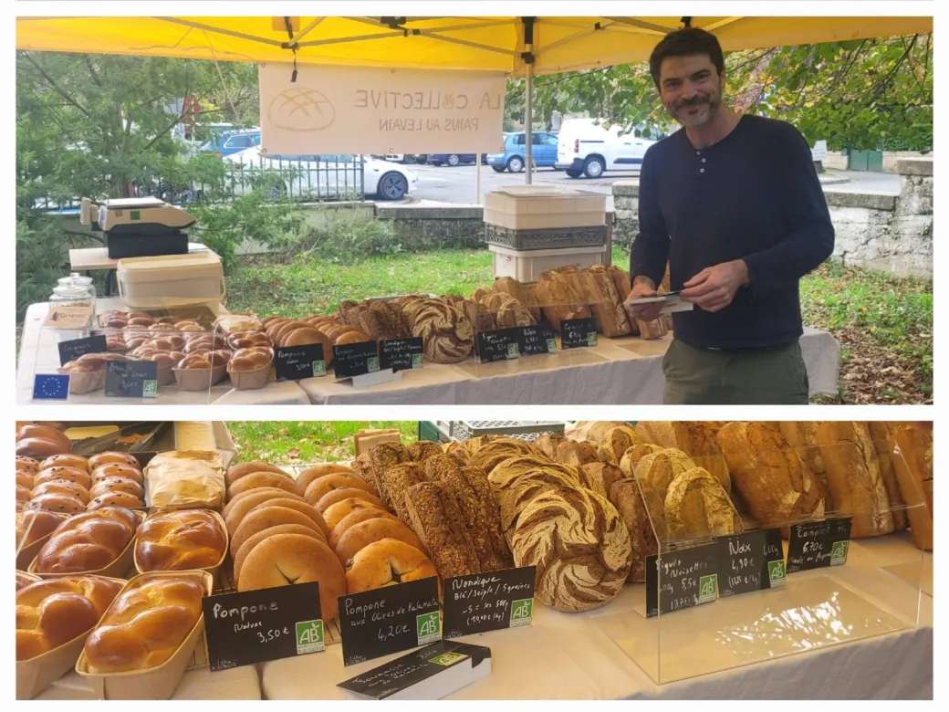 Le marché de la Table ... - Crédit: La collective Pains au levain | CC BY-NC-ND 4.0