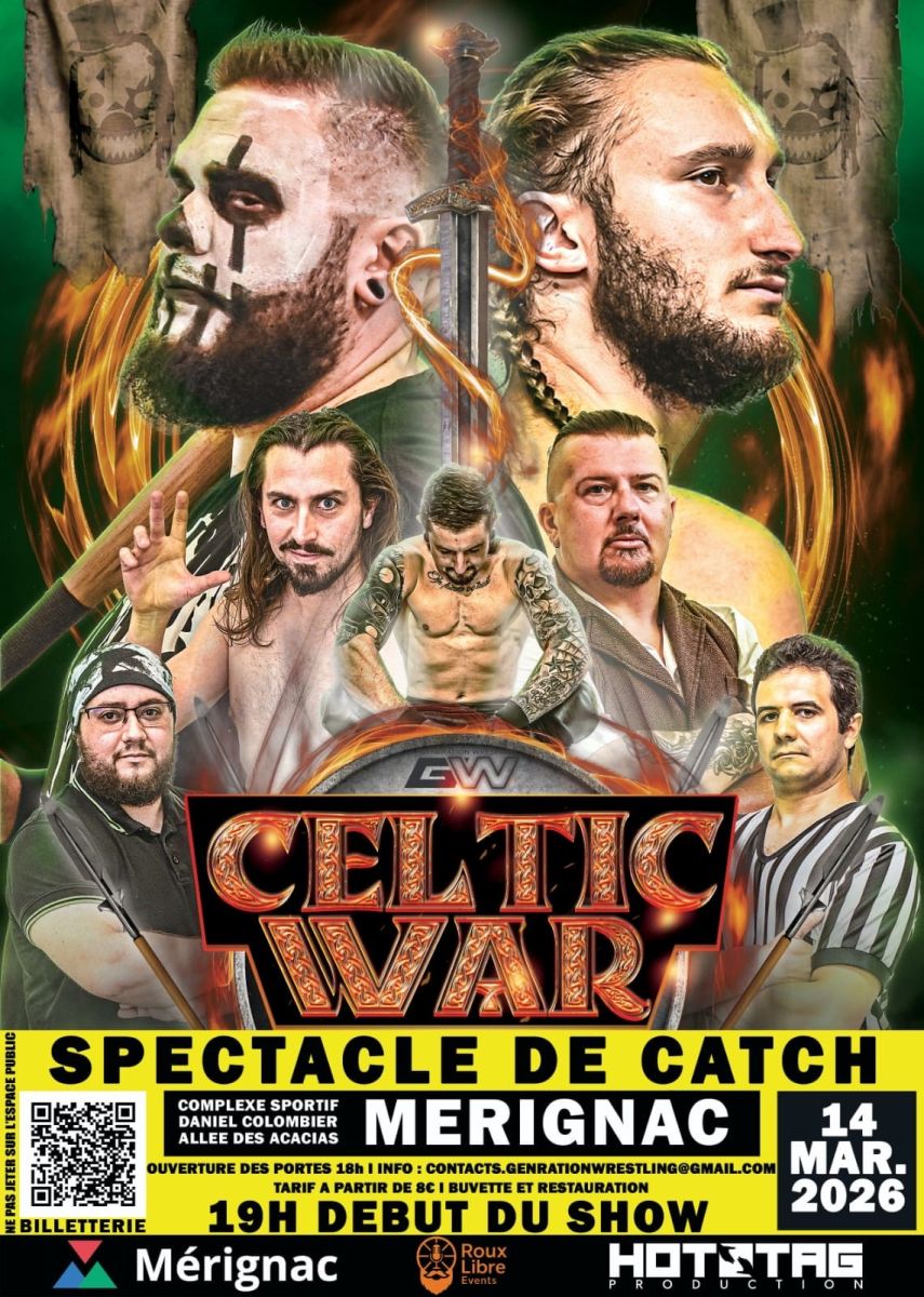 Spectacle de catch : CELTIC WAR