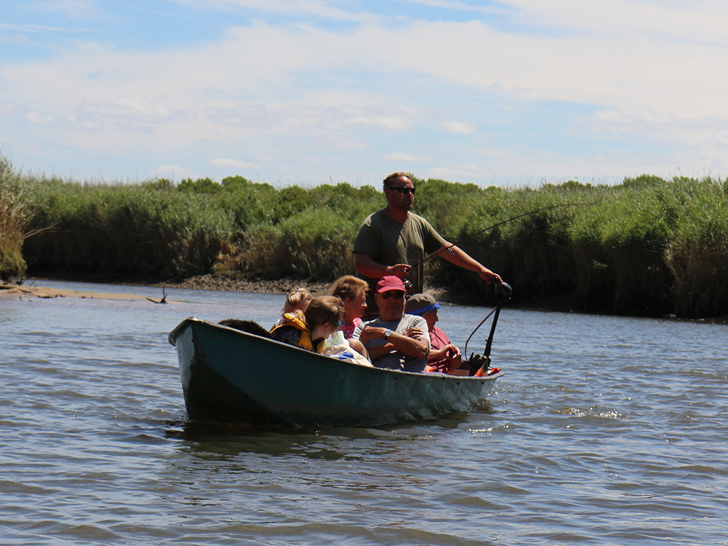 Escapade en galupe dans le Delta de Leyre