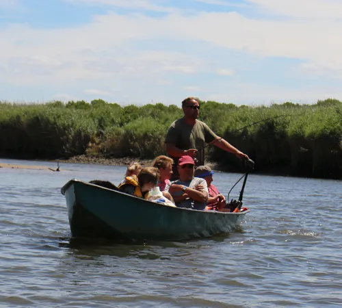 Escapade en galupe dans le Delta de Leyre