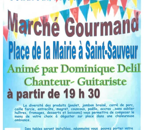 Marchés gourmands de St-Sauveur
