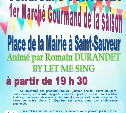 Marchés gourmands de St-Sauveur