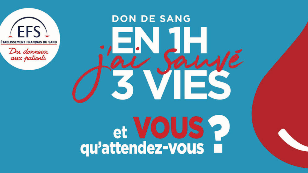 Don de sang - Urgent - Crédit: Crédit EFS Don de sang | CC BY-NC-ND 4.0