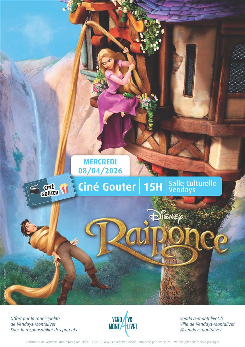Ciné Goûter "Raiponce"