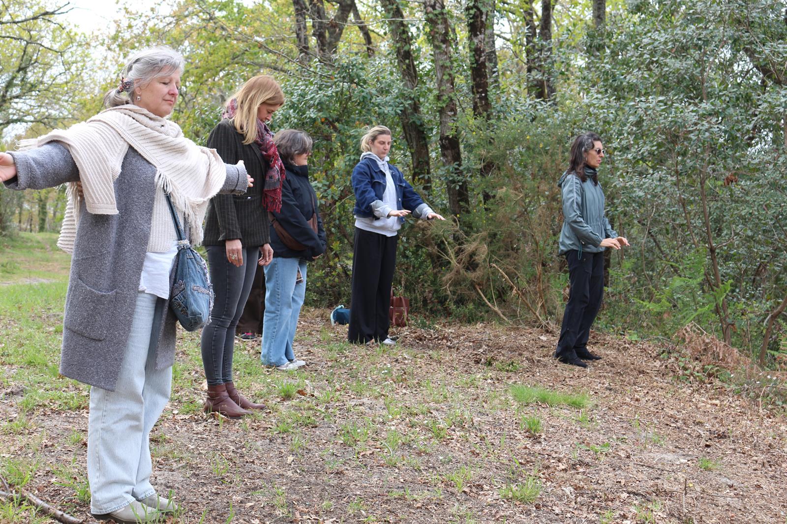 Balade sensorielle et immersive en forêt