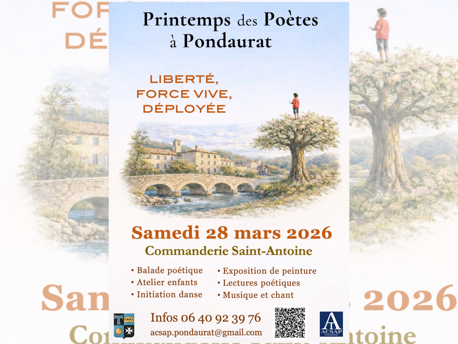 Printemps des Poètes à Pondaurat