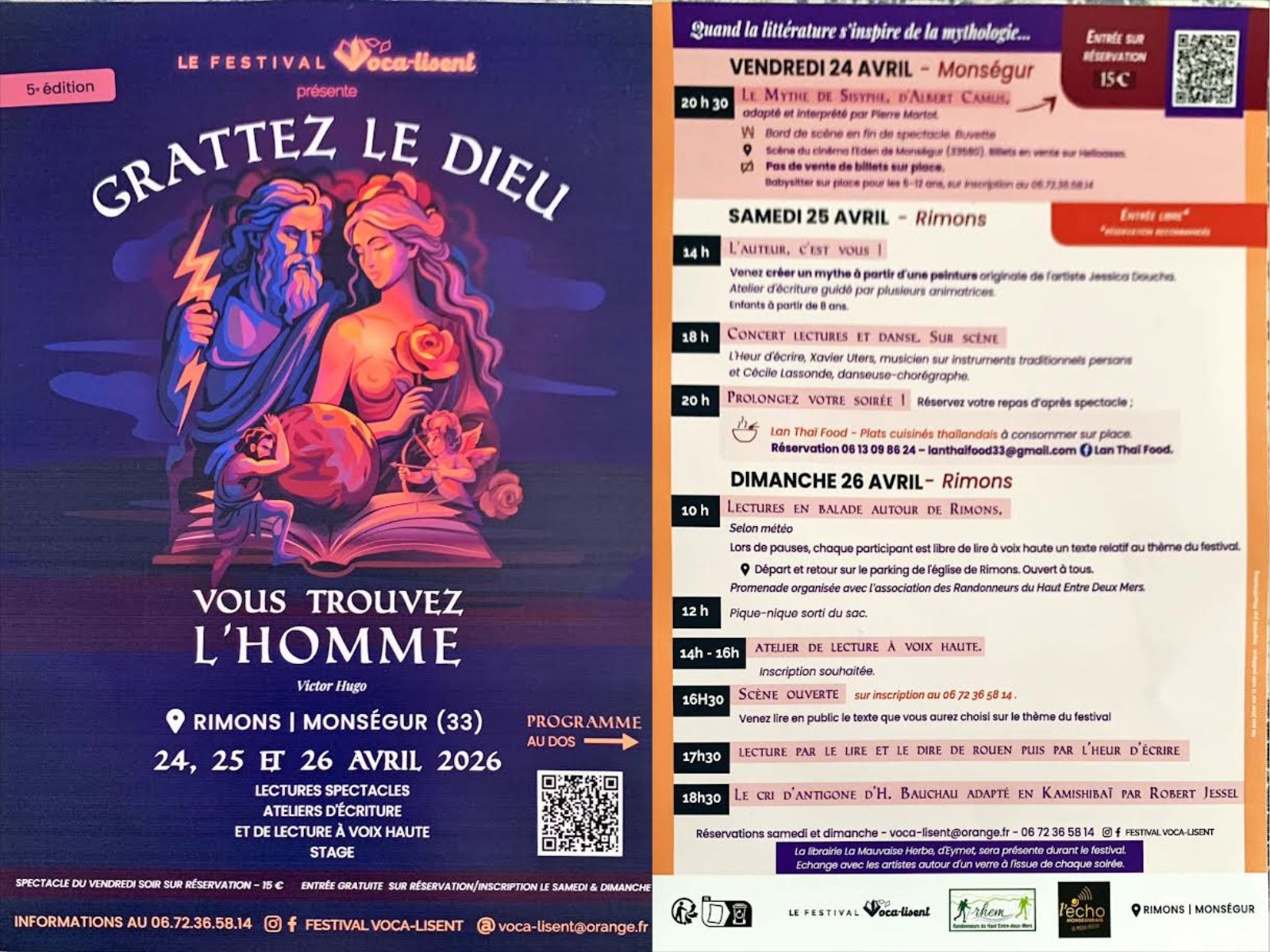 Le festival Voca-Lisent présente "Grattez le d ...