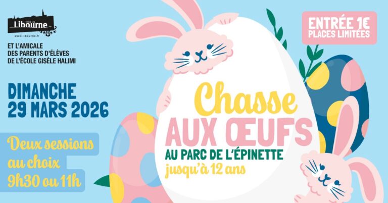 Chasse aux oeufs au parc de l'Epinette