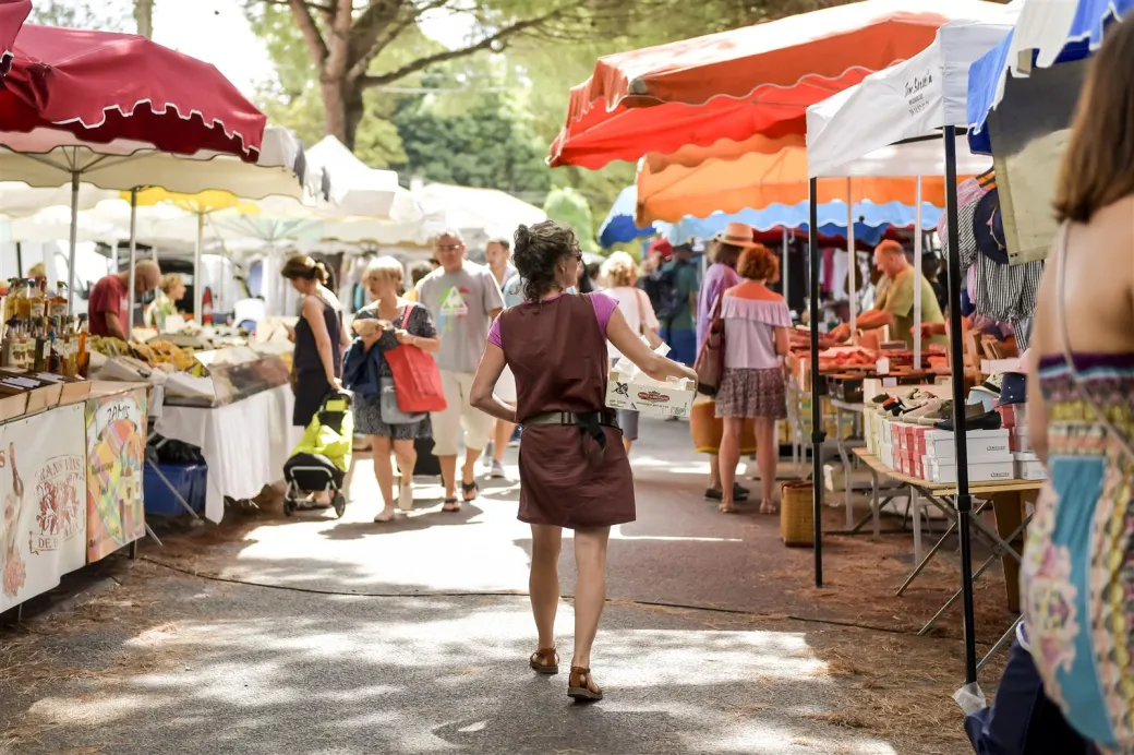 Marché de La Brède - Crédit: © Laurent Wangermez, tous droits réservés | CC BY-NC-ND 4.0