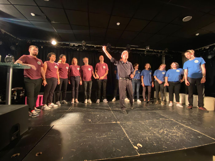 Improvisation théâtrale "Labyrinthe" à l'Ébéni ...