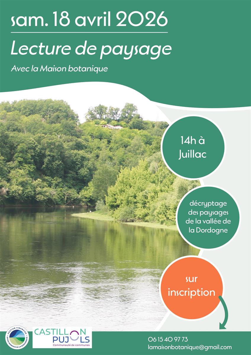 Lecture de paysage / Atelier