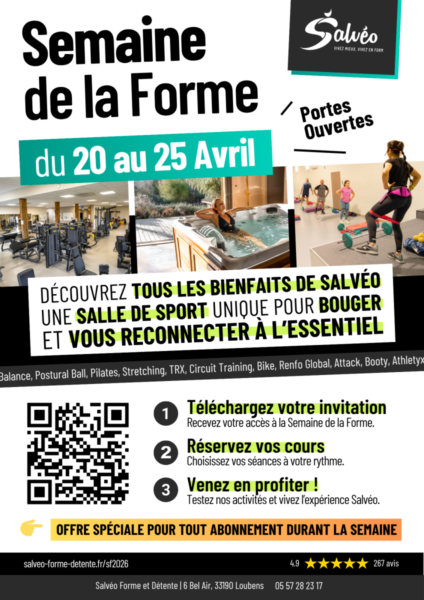 Semaine de la Forme et Bien-être chez Salvéo ( ...