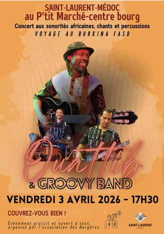 Concert Ouatib et Groovy Band à Saint-Laurent