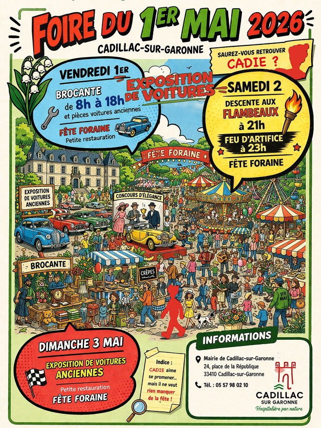 Foire du week-end du 1er mai