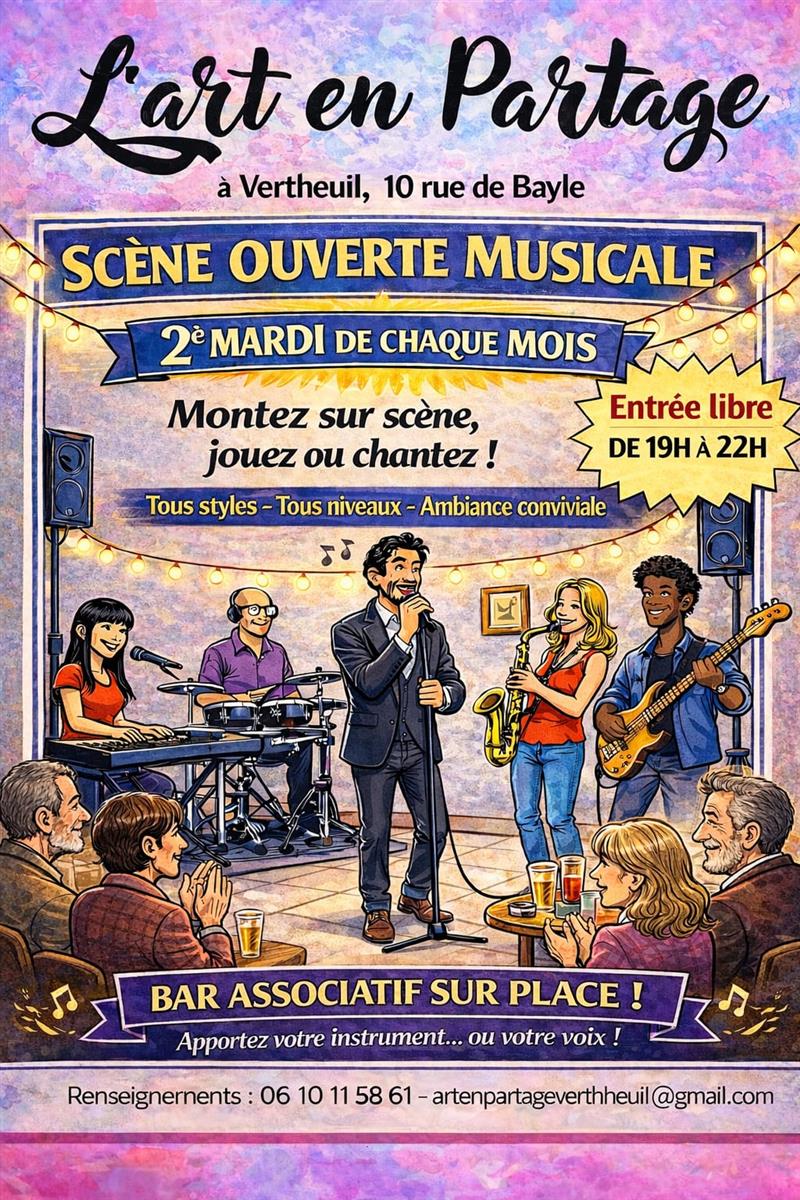 Scène Ouverte à l'Art en Partage