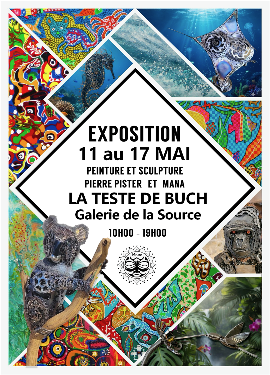 Peinture et sculpture, Pierre Pister et Mana