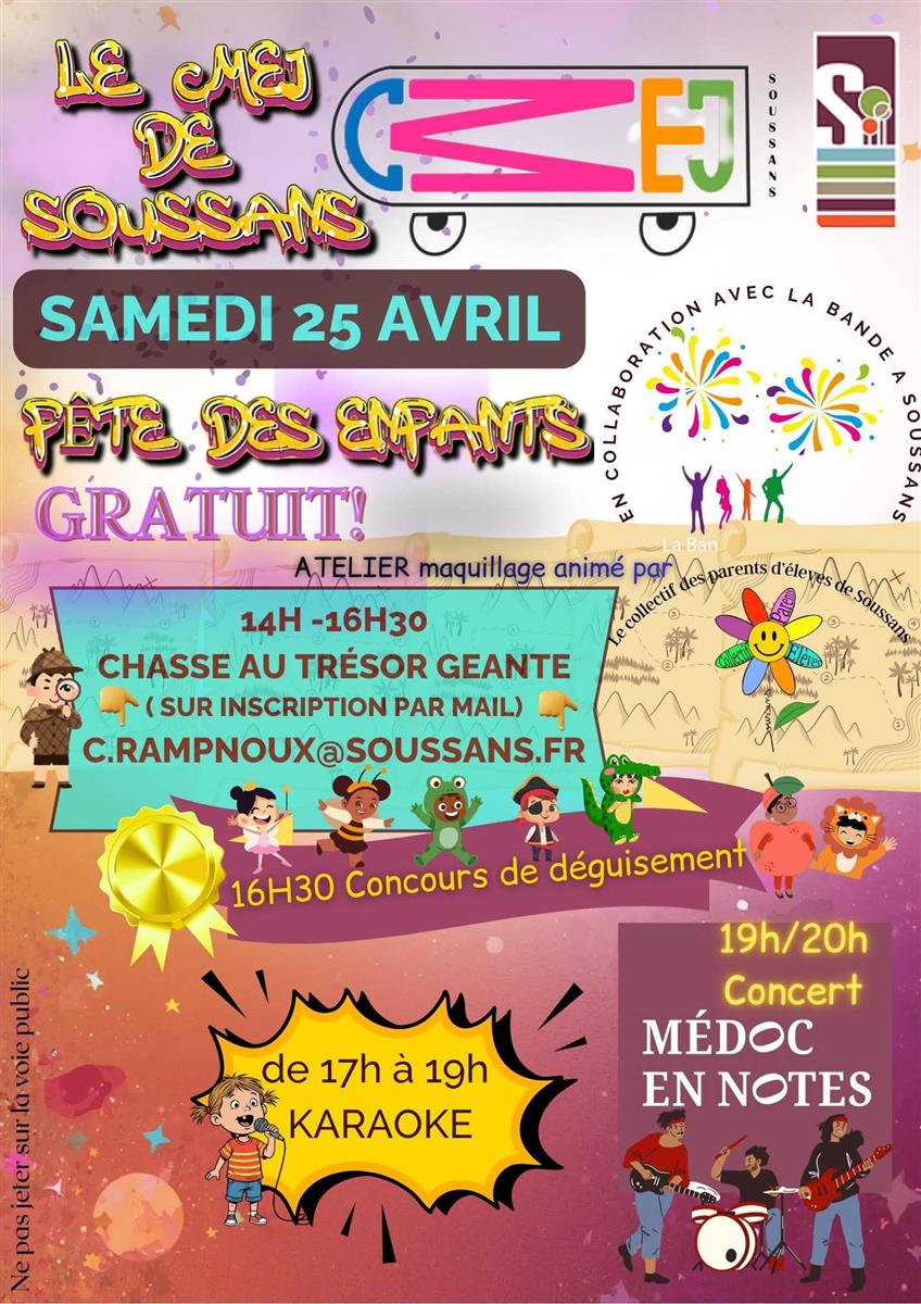 La Fête des Enfants à Soussans