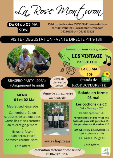 Journées portes ouvertes au Château La Rose Mo ...