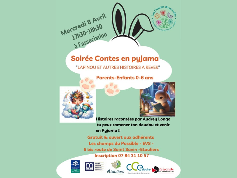 Soirée Contes en pyjama