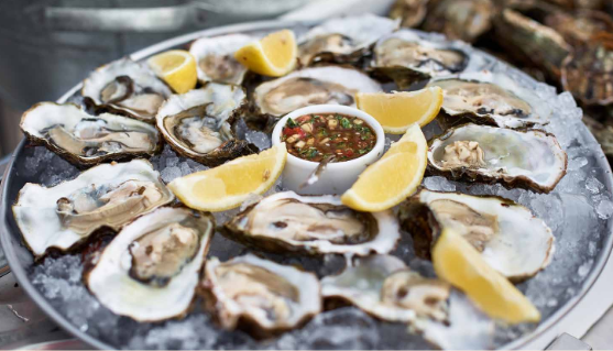 Degustation d'huîtres en cabane