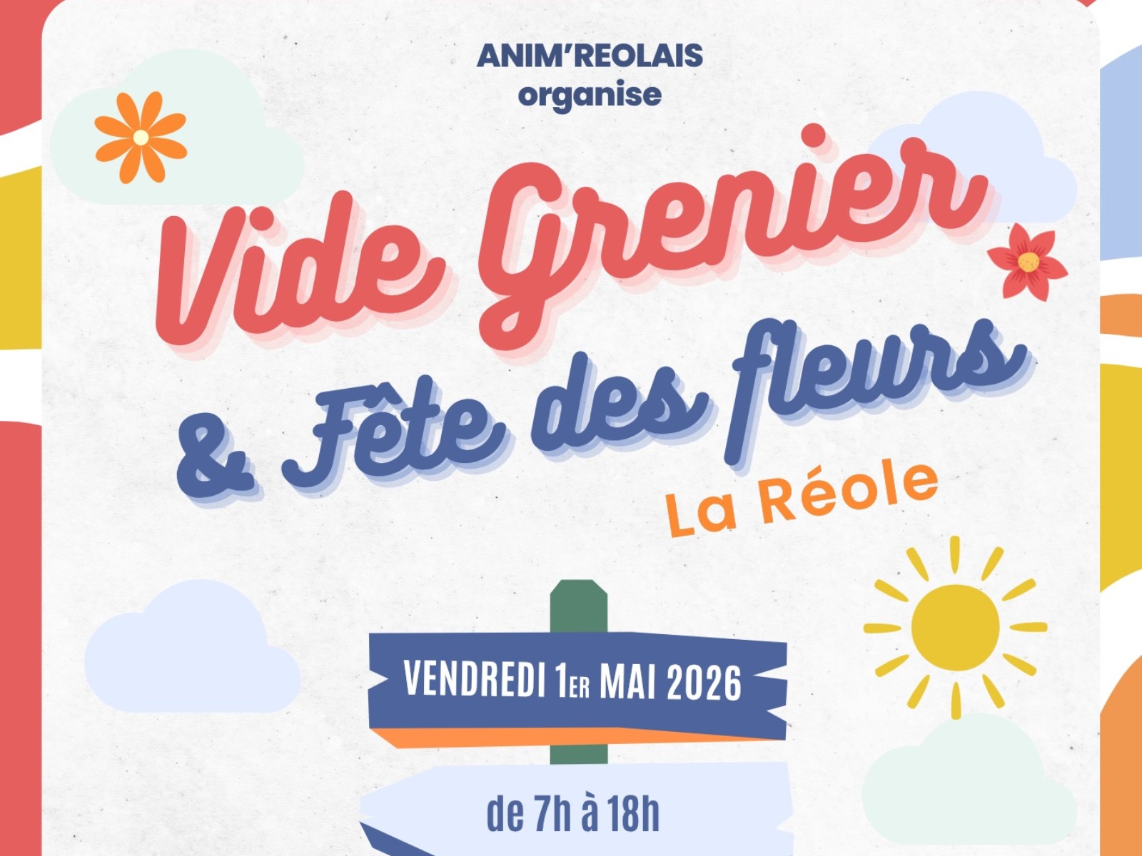 Vide-grenier et Fête des fleurs