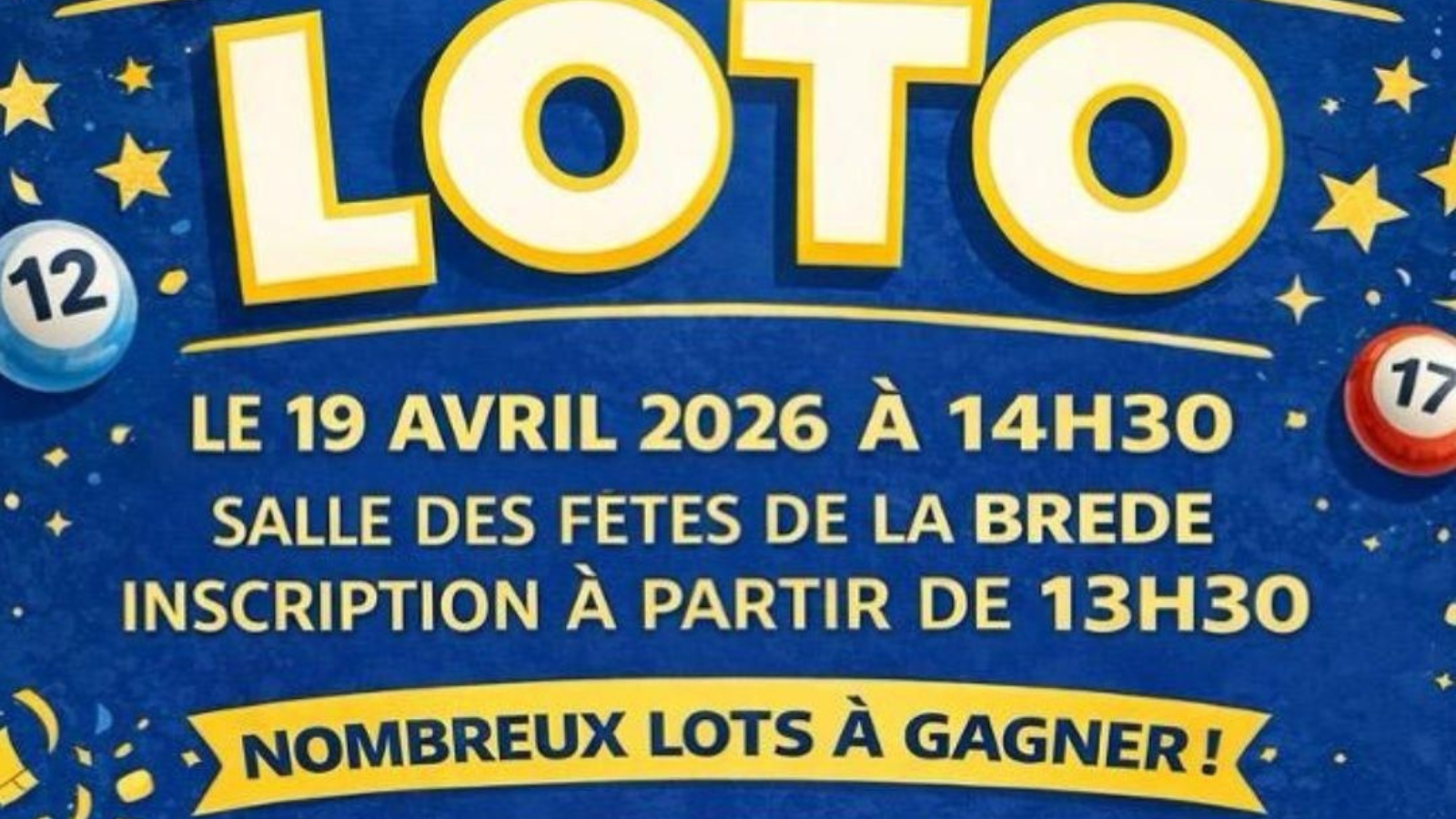 LOTO DU LIONS CLUB