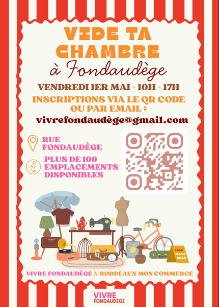 Vide ta chambre à Fondaudège