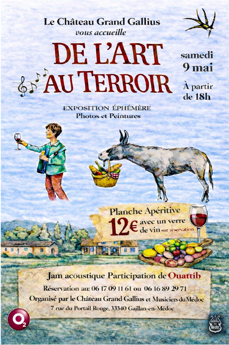 De l'Art au Terroir au Château Grand Gallius