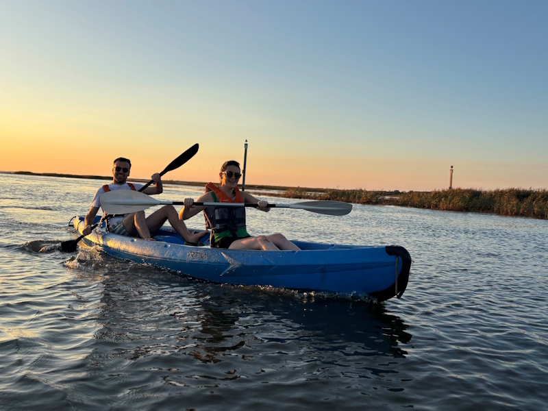 Balade en kayak de mer