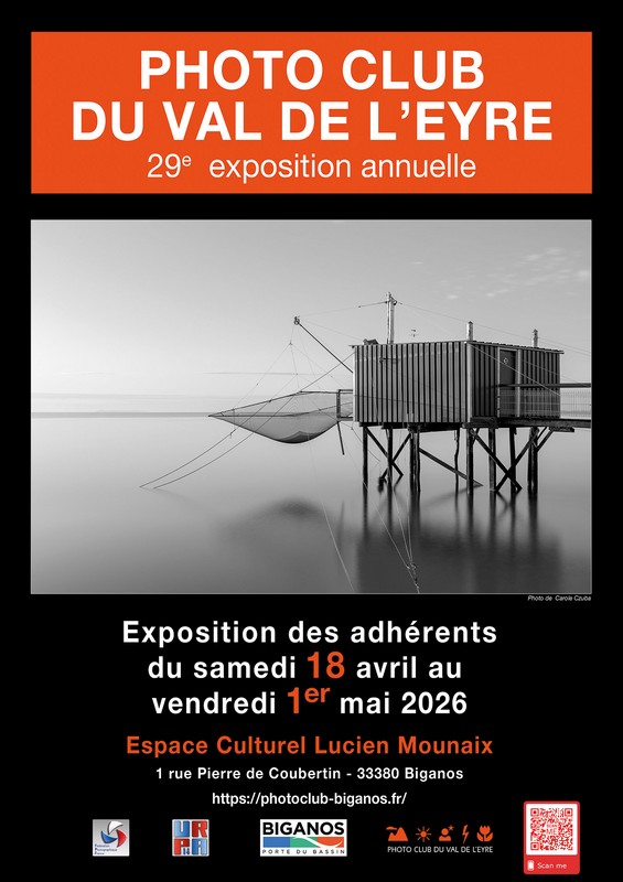 Expo photos du club photo du val de Leyre