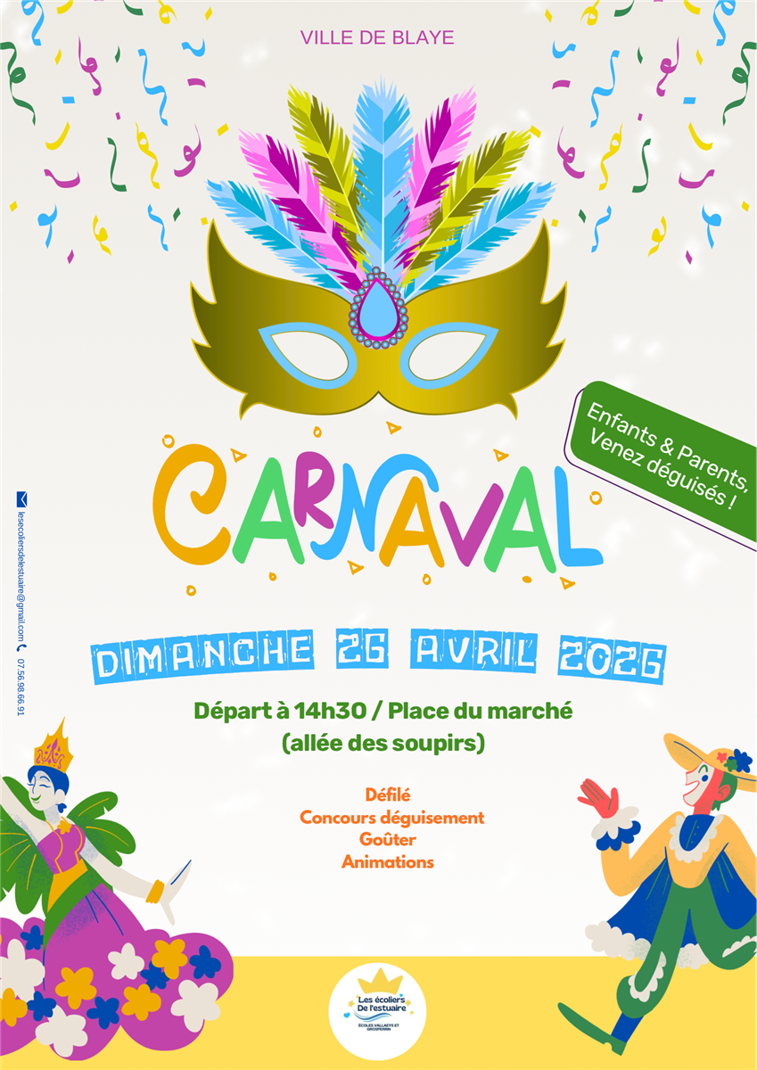 Carnaval par l'association "Les écoliers de l' ...