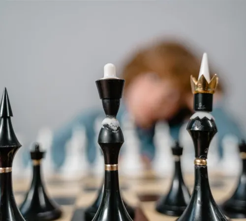 Atelier de jeu d'échecs