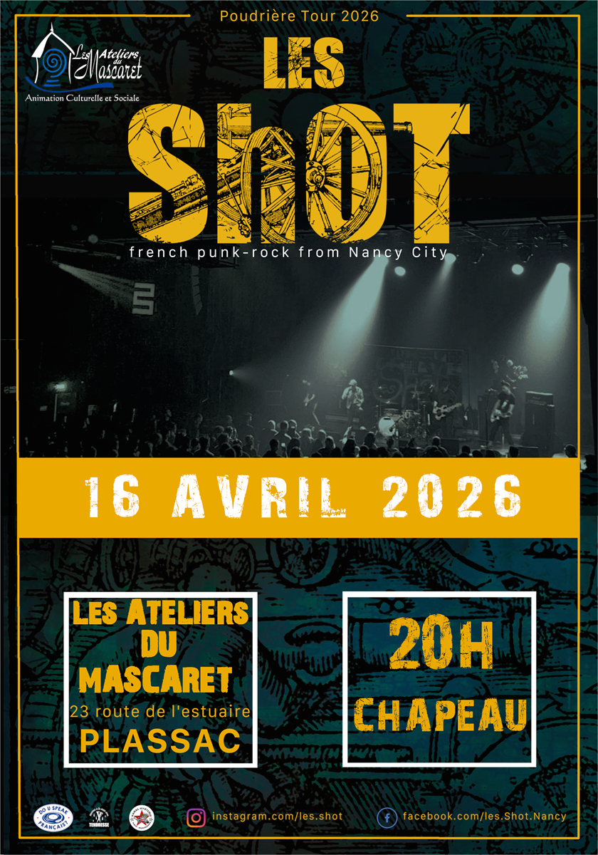 Concert - Les Shot - à Plassac