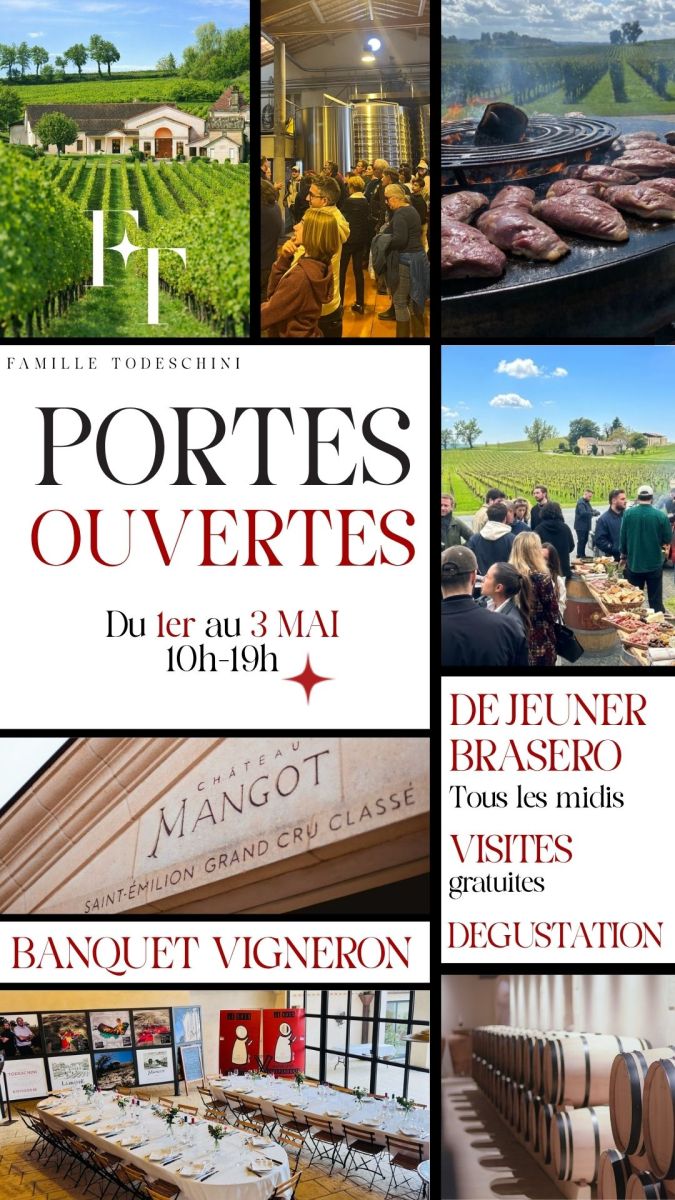 PORTES OUVERTES CHATEAU MANGOT