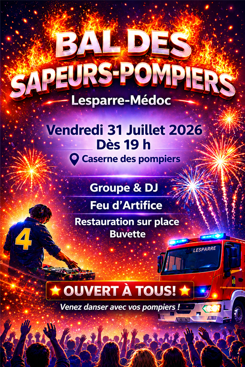 5ème édition : Bal des pompiers