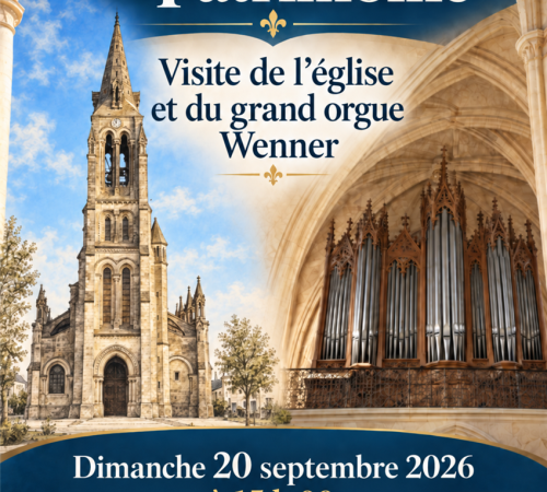 JEP 2026 : église Notre-Dame et orgue Wenner