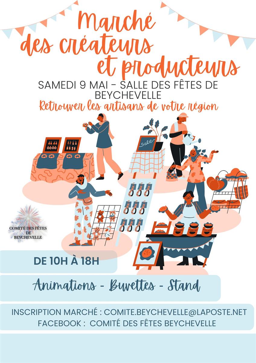 Marché des créateurs et producteurs