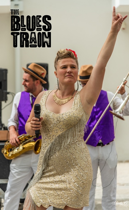 Déambulation du brass "The Blues Train"