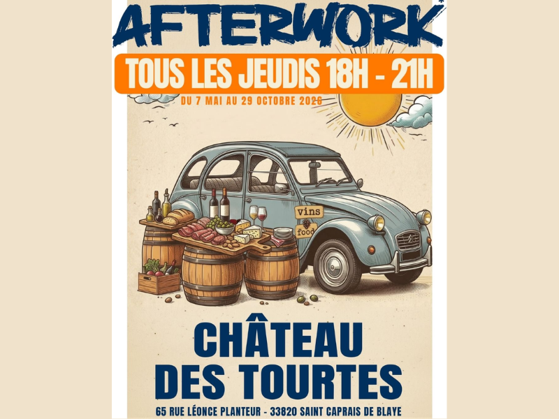 Afterwork au château des Tourtes