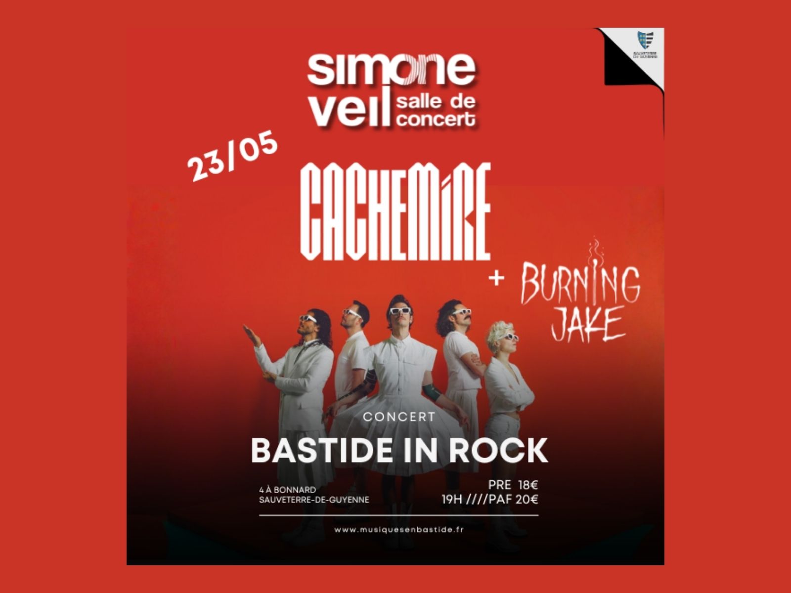 Concert Bastide in rock - Cachemire
