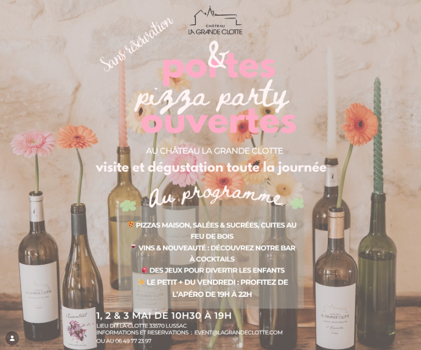 Château La Grande Clotte : Portes Ouvertes