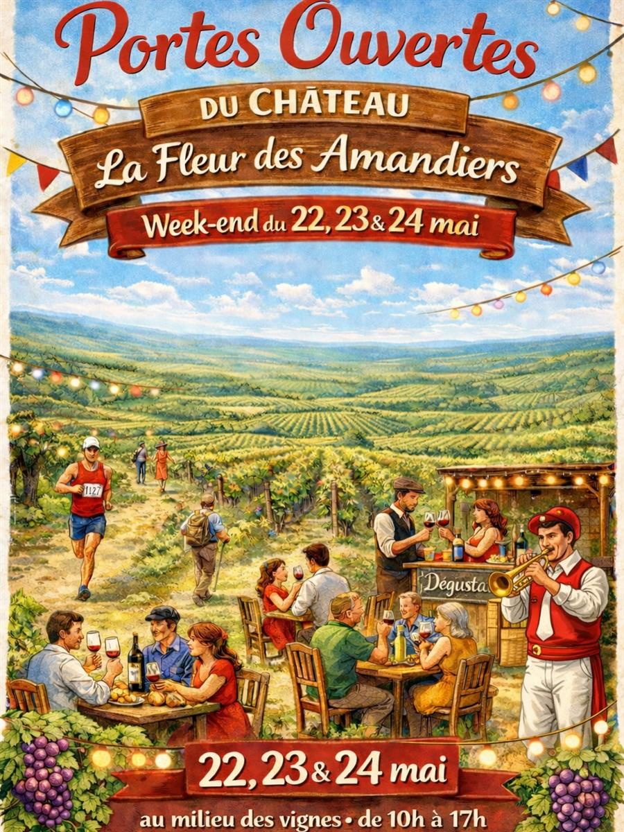 Château La Fleur Des Amandiers : Portes Ouvertes