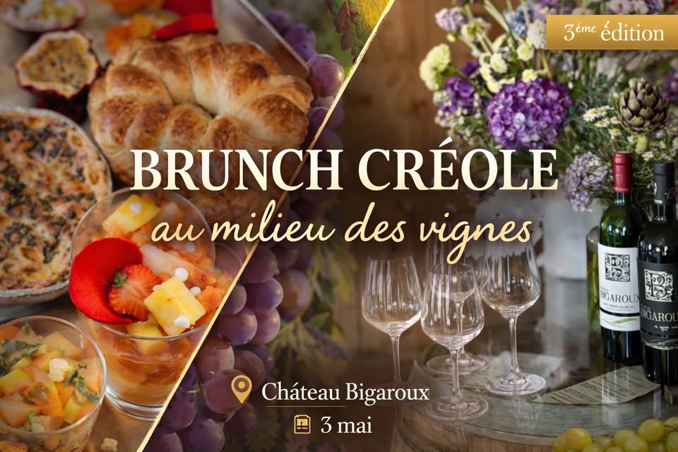 Château Bigaroux : Brunch Créole
