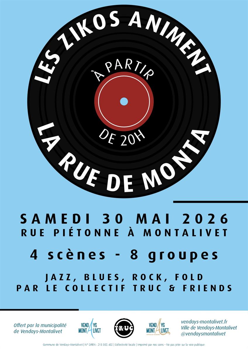 Les Zikos animent la rue de Monta