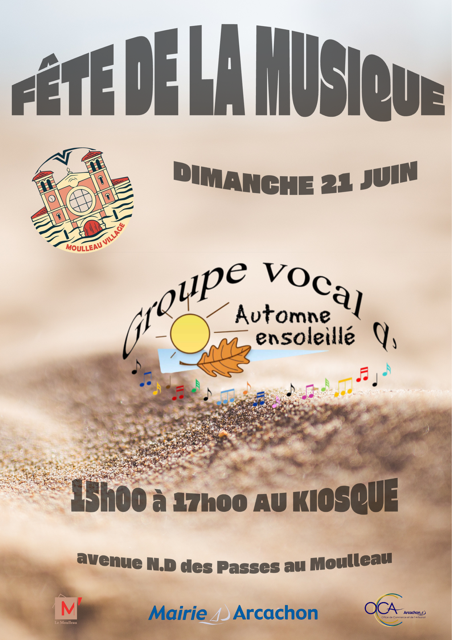 Groupe vocal d'Automne ensoleillé