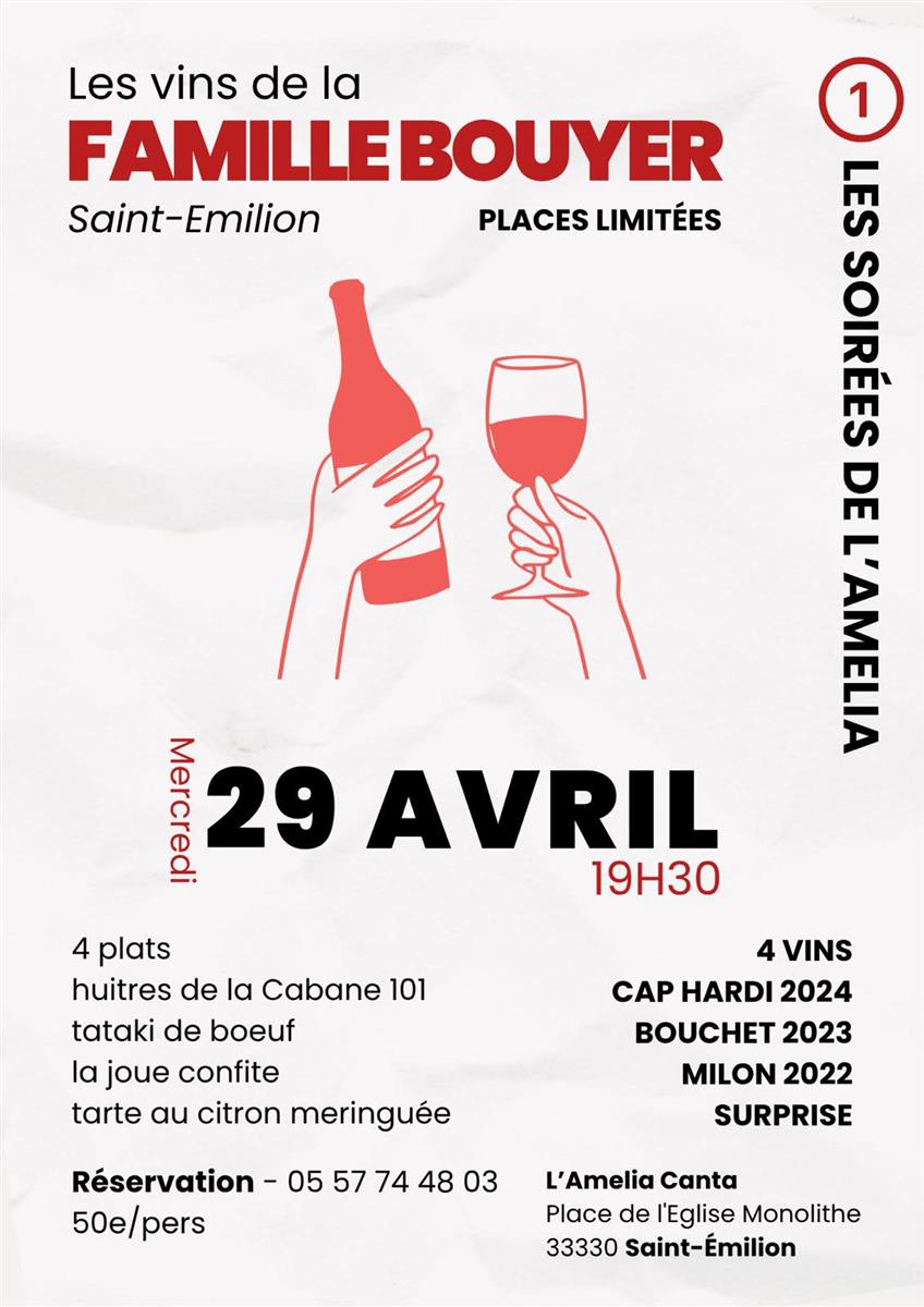 Les soirées de l'Amelia Canta