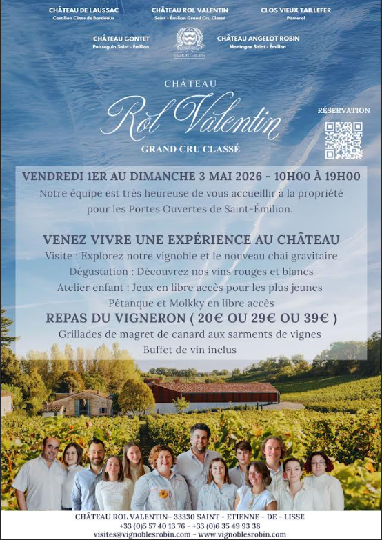 Château Rol Valentin : Portes Ouvertes