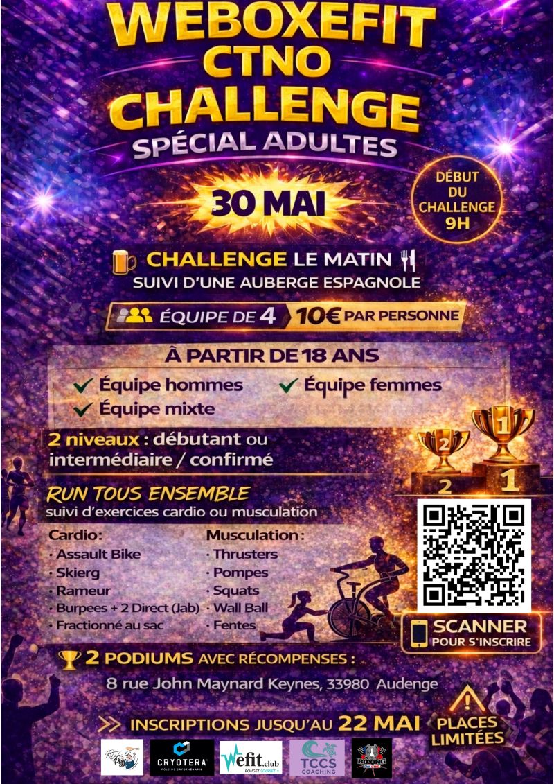 Challenge weboxefit CTNO