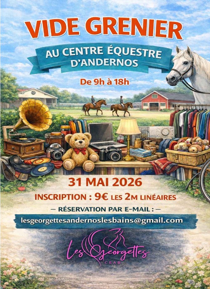 Vide-greniers au Centre équestre